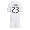 Real Madrid Ferland Mendy #23 Hjemmedraktsett Barn 2025-26 Kortermet (+ korte bukser)